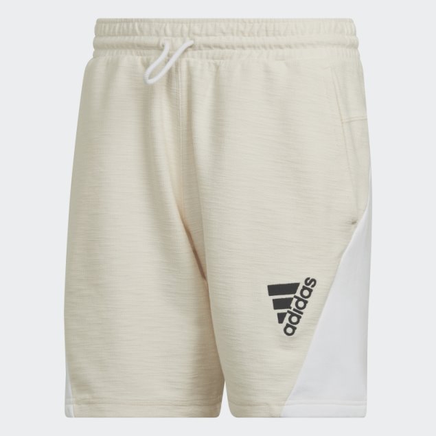 Pantalones Cortos De Felpa Francesa Invertida Adidas (género Neutral) Sin Teñir