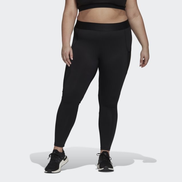 Leggings Negros Adidas Techfit A Prueba De Periodos (tallas Grandes)