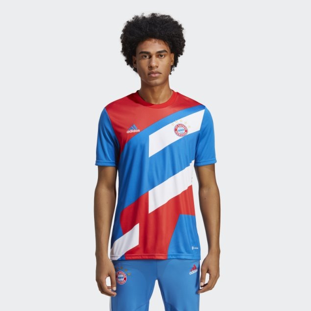 Camiseta Pre-partido Fc Bayern Adidas Roja