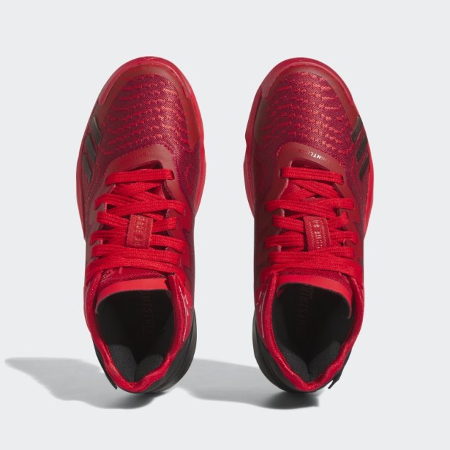 Moda Victoria Rojo Adidas D.o.n. Número 4 Zapatos De Baloncesto