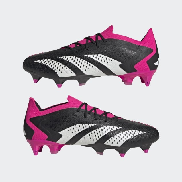 Adidas Predator Precision.1 Botas Bajas Para Terreno Blando Negras