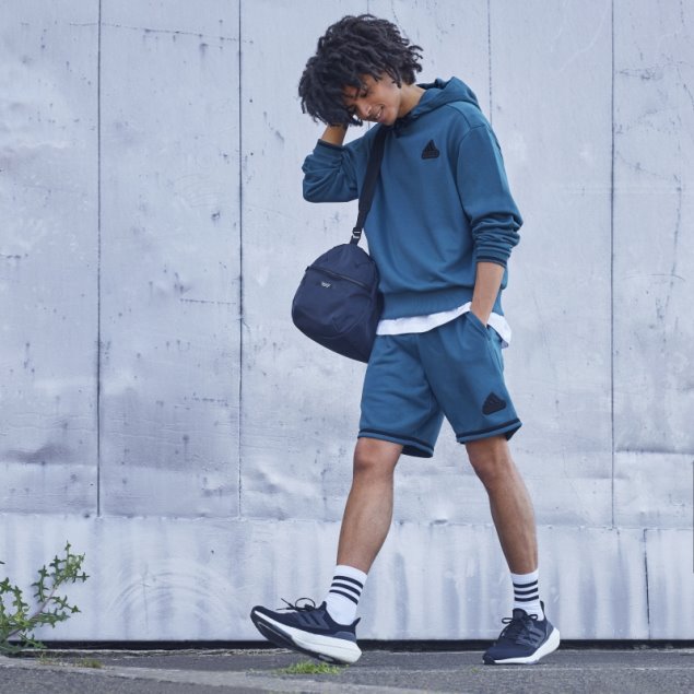 Pantalones Cortos Adidas French Terry (género Neutral) Viridian