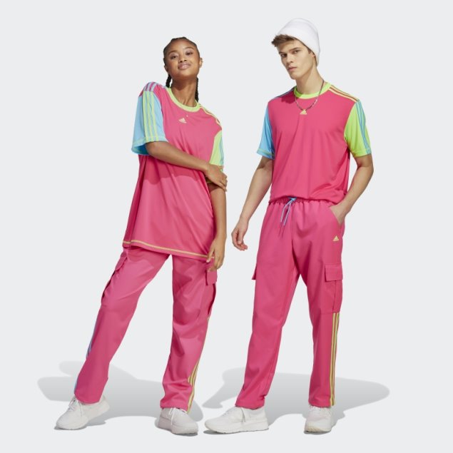 Pantalón Rosa Shock Adidas Kidcore Cargo