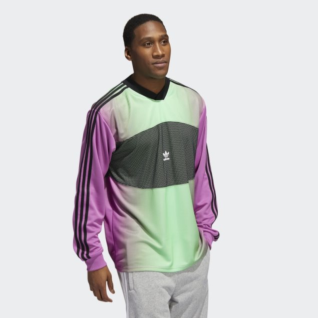 Camiseta De Portero Lila Adidas