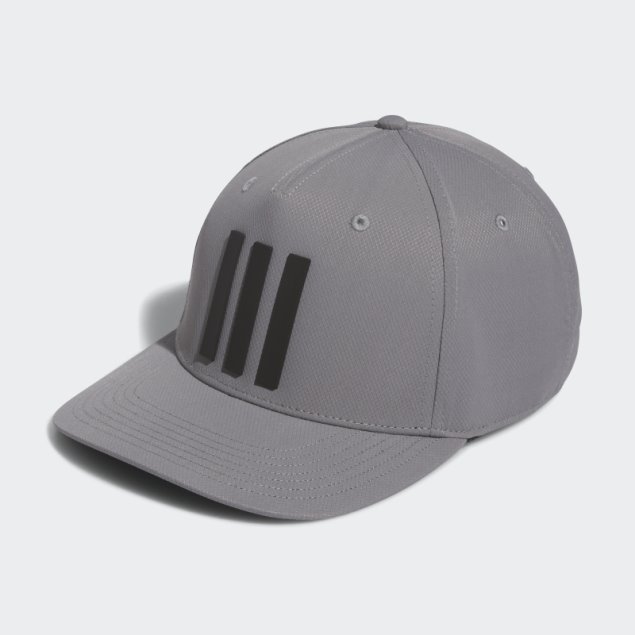 Gorra Adidas Tour 3 Rayas Gris