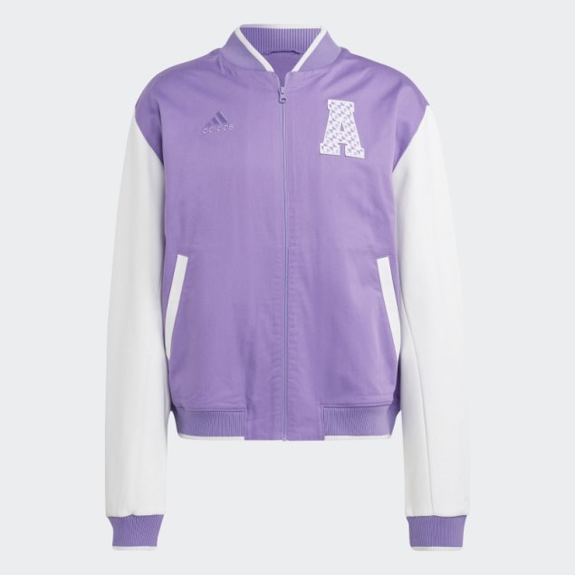 All Szn Logomania Collegiate Jacket Adidas Violeta