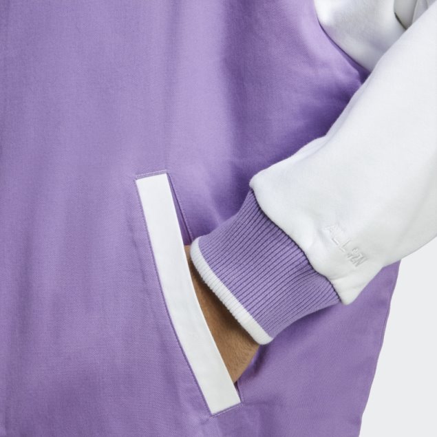 All Szn Logomania Collegiate Jacket Adidas Violeta