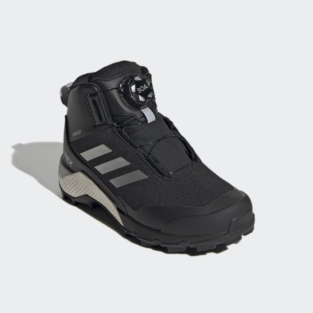 Negro Adidas Terrex Invierno Mid Boa Zapatillas De Senderismo