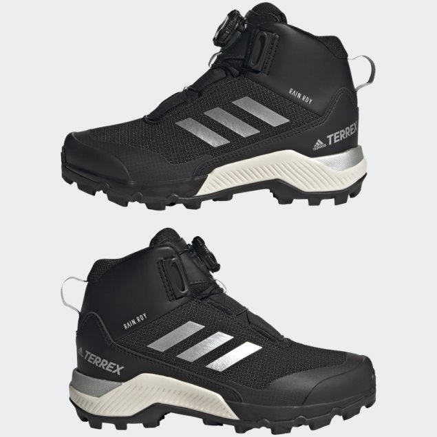 Negro Adidas Terrex Invierno Mid Boa Zapatillas De Senderismo