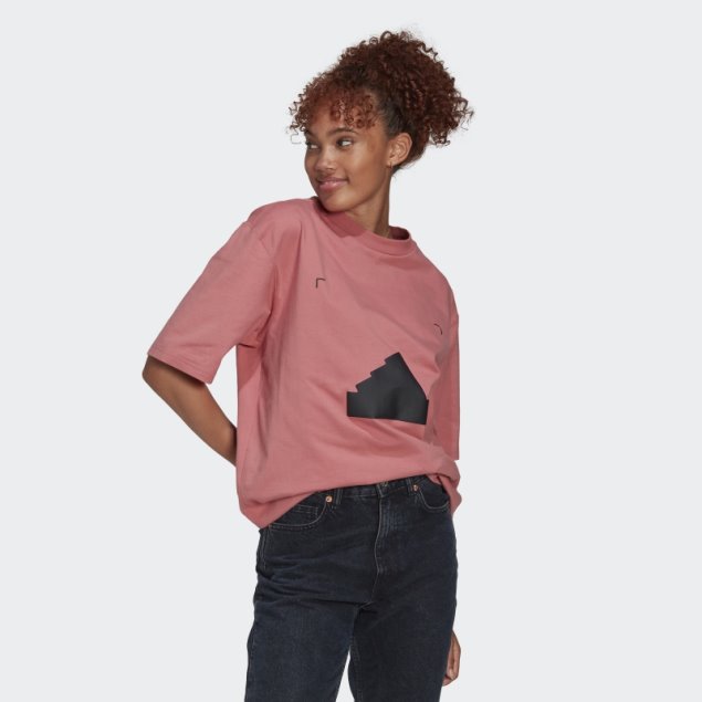 Camiseta Adidas Oversize Roja