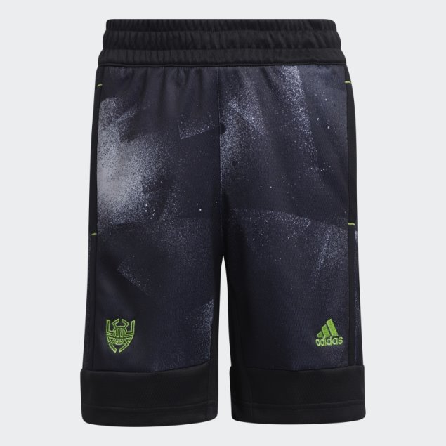 Pantalón Corto Adidas Donovan Mitchell Blanco