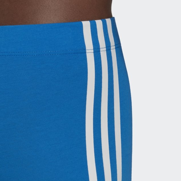 Calzoncillos De Algodón Con 3 Rayas Comfort Flex (3 Pares) Adidas Blanco