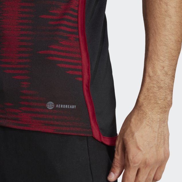 Camiseta Adidas Alemania 22 Negro Segunda Equipacion