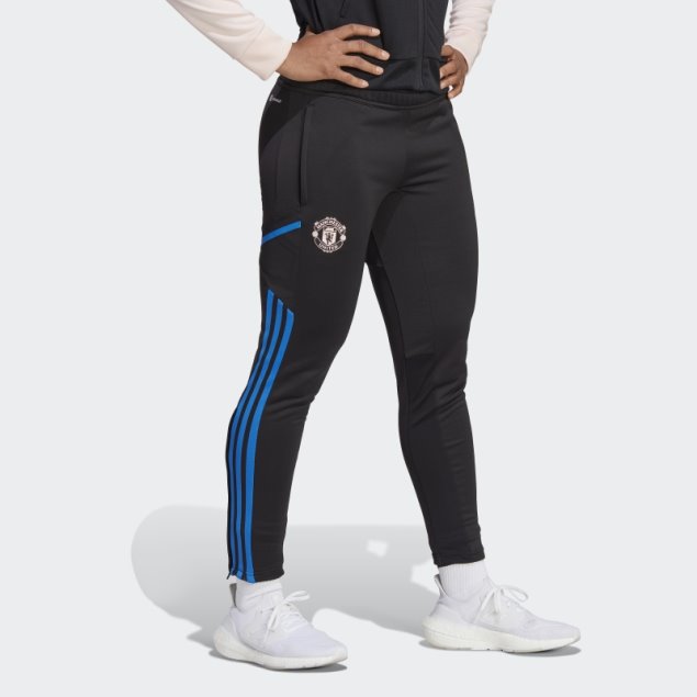Pantalón De Chándal De Entrenamiento Adidas Manchester United Condivo 22 Negro