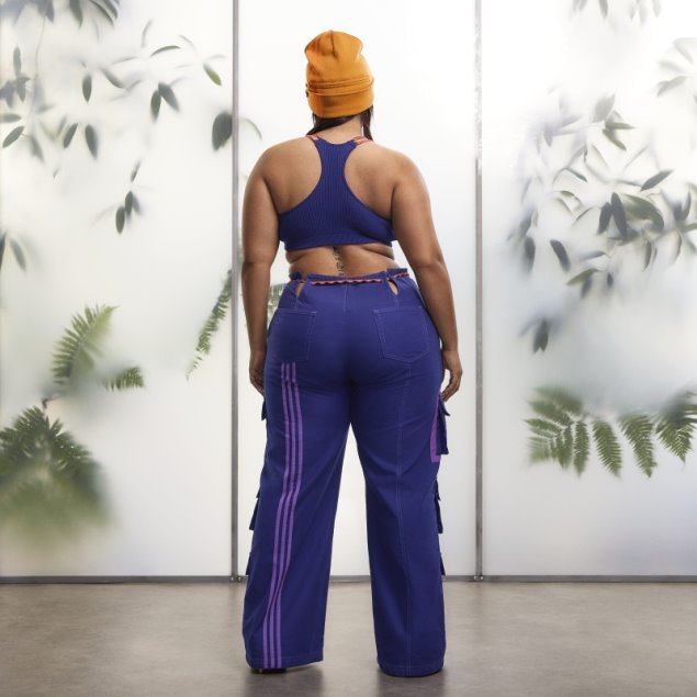 Sujetador De Punto Adidas índigo (talla Grande)