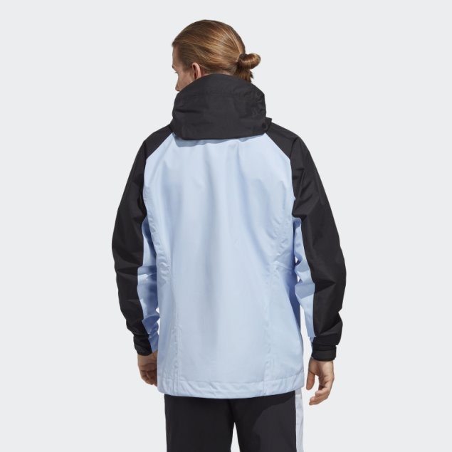 Chaqueta Impermeable Adidas Terrex Xperior Gore-tex Paclite Azul Amanecer