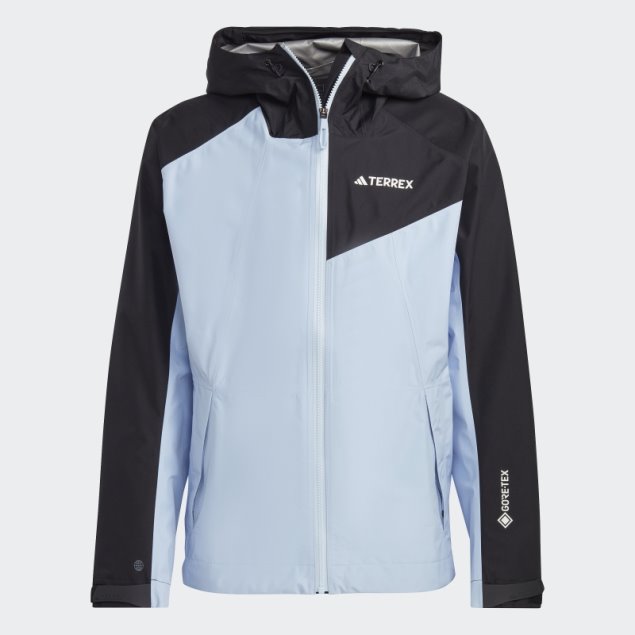 Chaqueta Impermeable Adidas Terrex Xperior Gore-tex Paclite Azul Amanecer