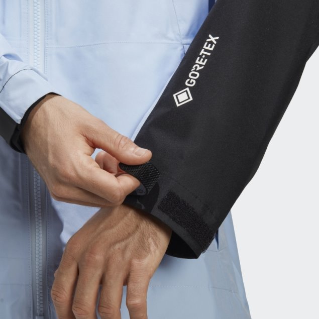 Chaqueta Impermeable Adidas Terrex Xperior Gore-tex Paclite Azul Amanecer