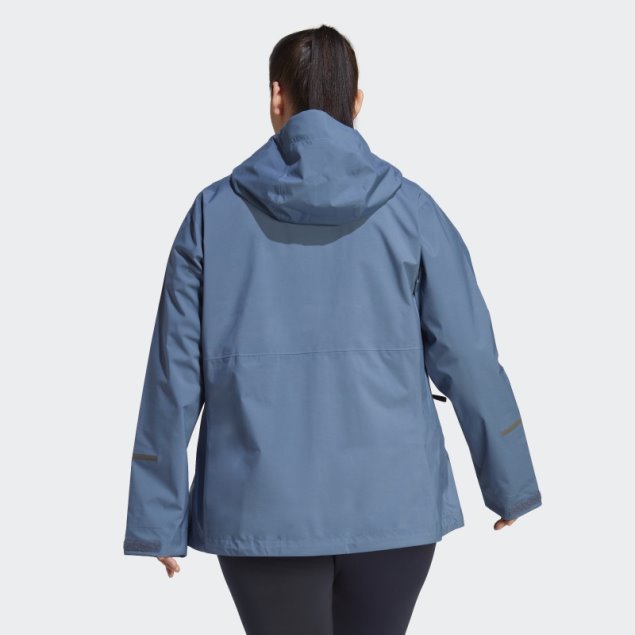 Chaqueta Impermeable Terrex Multi Rain.rdy De 2,5 Capas (talla Grande) Adidas Acero