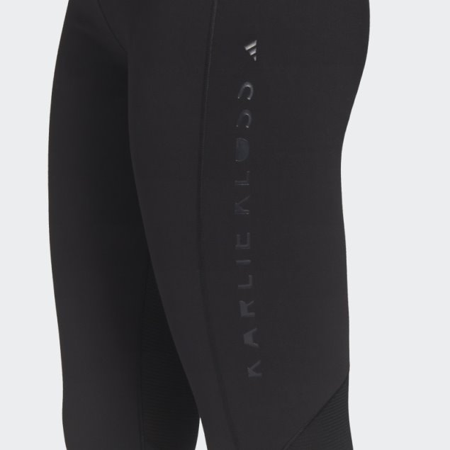 Karlie Kloss Yoga Flow Medias Negro Adidas