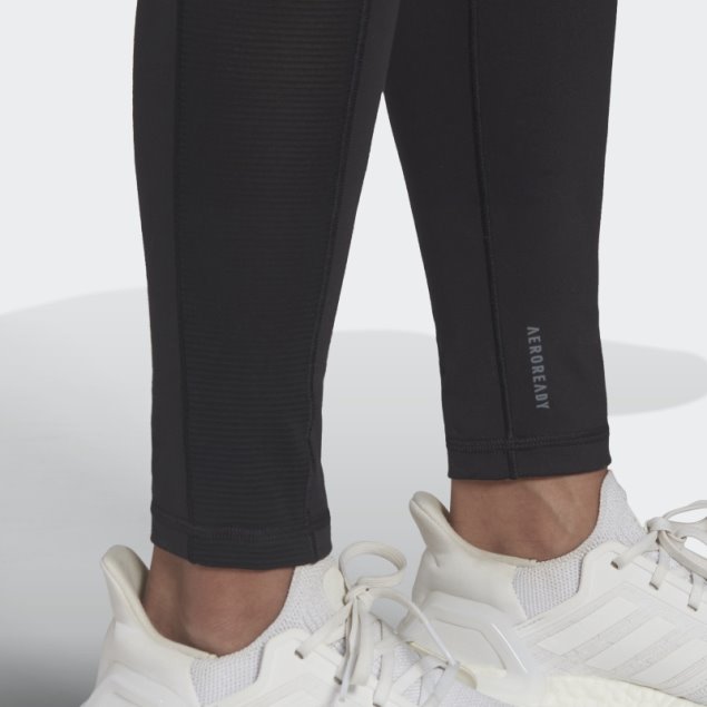 Karlie Kloss Yoga Flow Medias Negro Adidas