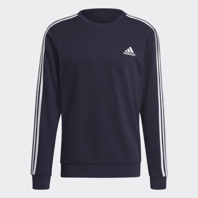 Sudadera Con 3 Rayas De Felpa Francesa Ink Essentials De Adidas