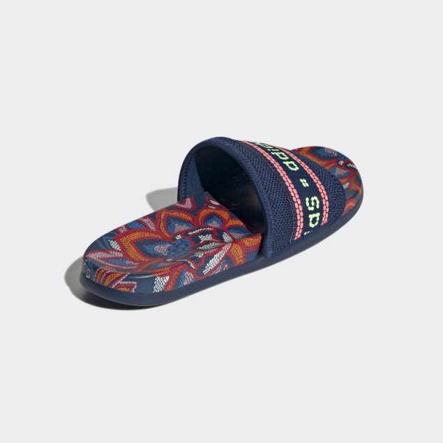 Chanclas Adilette Comfort Azul Misterio Adidas