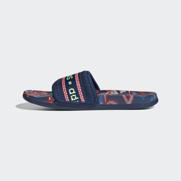 Chanclas Adilette Comfort Azul Misterio Adidas