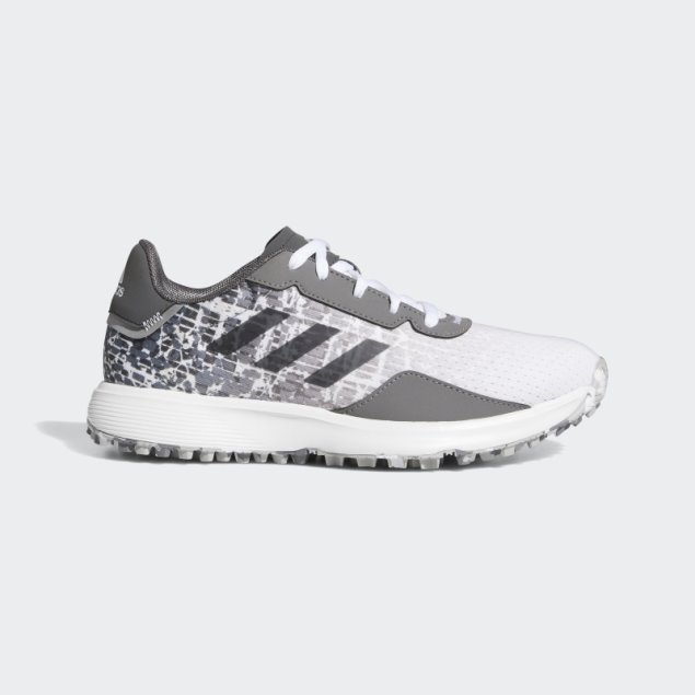 Gris Adidas Juniors' S2g Zapatos De Golf Sin Clavos Elegante