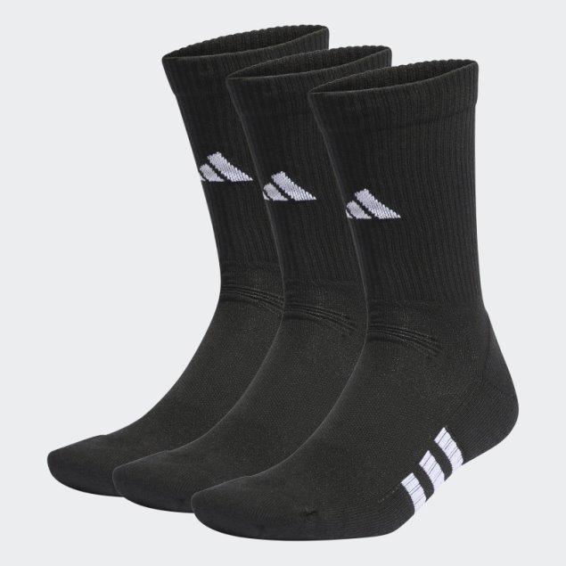 Calcetines Negros Performance Acolchados 3 Pares Adidas