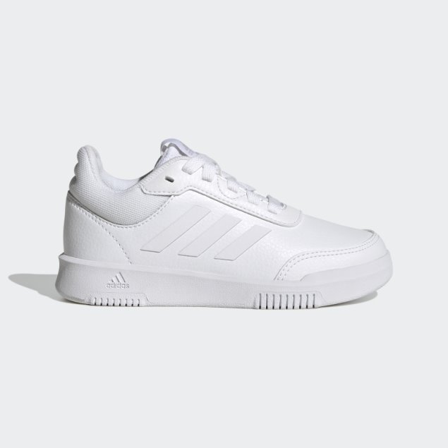 Zapatillas Adidas Tensaur Sport Training Con Cordones Blancas
