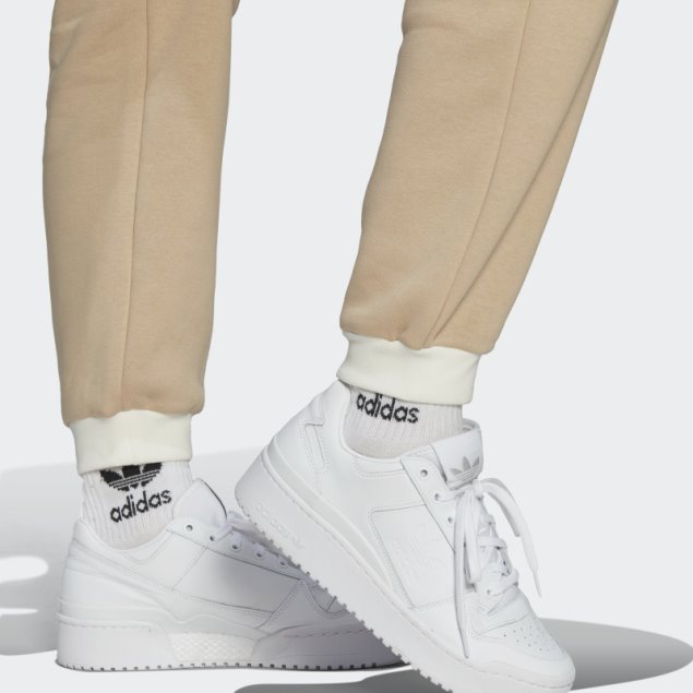 Joggers Bajos Adidas Beige