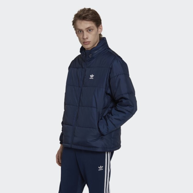 Chamarra Acolchada Adidas Night Indigo Essentials