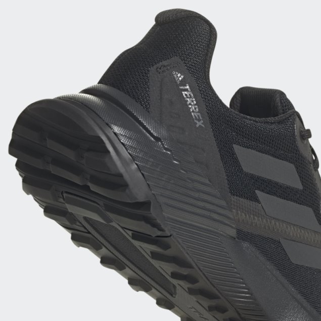 Adidas Terrex Soulstride Rain.rdy Zapatillas De Trail Running Negras