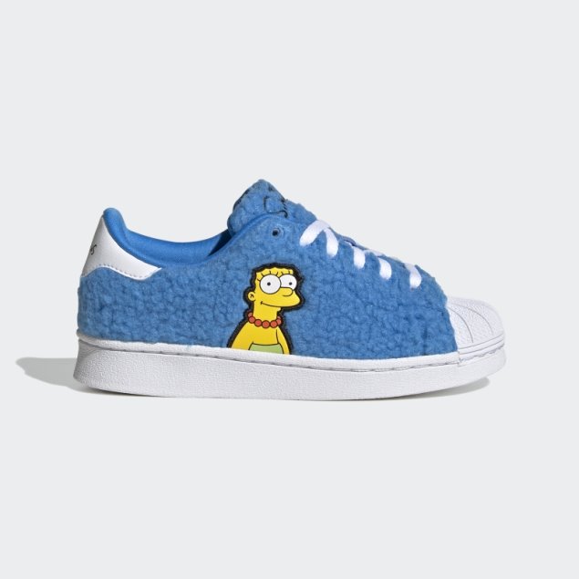 Zapatillas Adidas Superstar Marge Simpsons Blancas