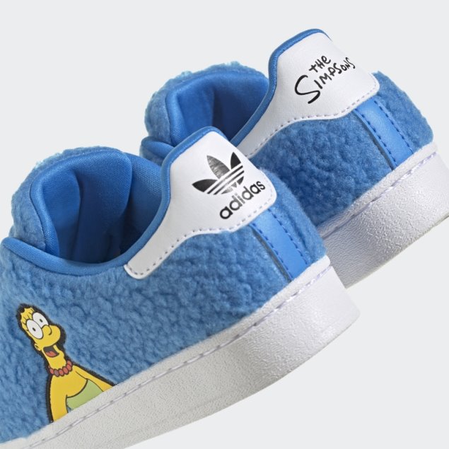Zapatillas Adidas Superstar Marge Simpsons Blancas