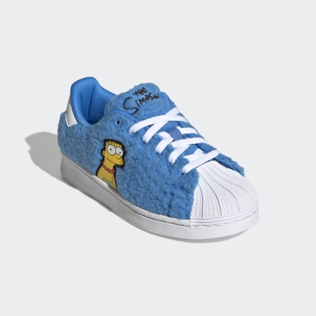 Zapatillas Adidas Superstar Marge Simpsons Blancas