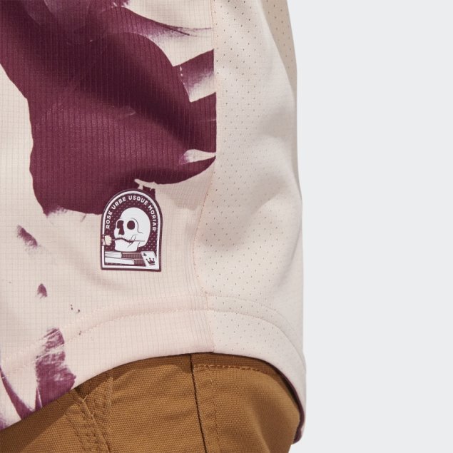 Camiseta Adidas Portland Timbers 22/23 Primera Equipación Rosa Vapor Auténtico