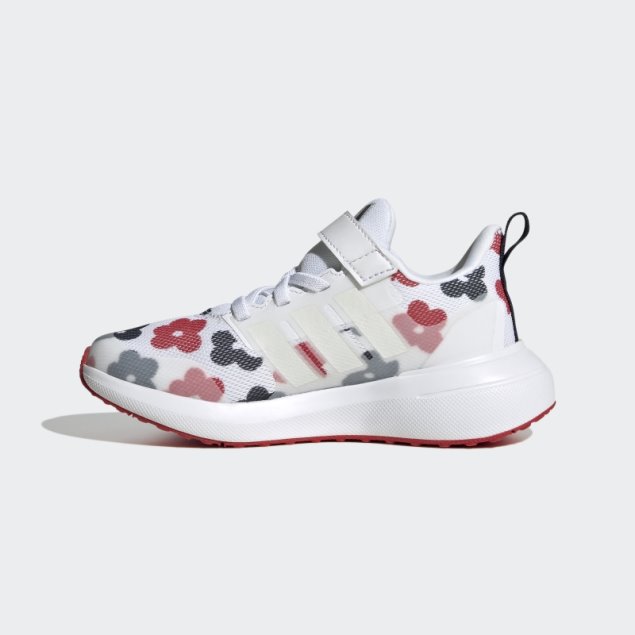 Adidas Fortarun 2.0 Cloudfoam Elastic Lace Top Strap Zapatos Zero Metalic