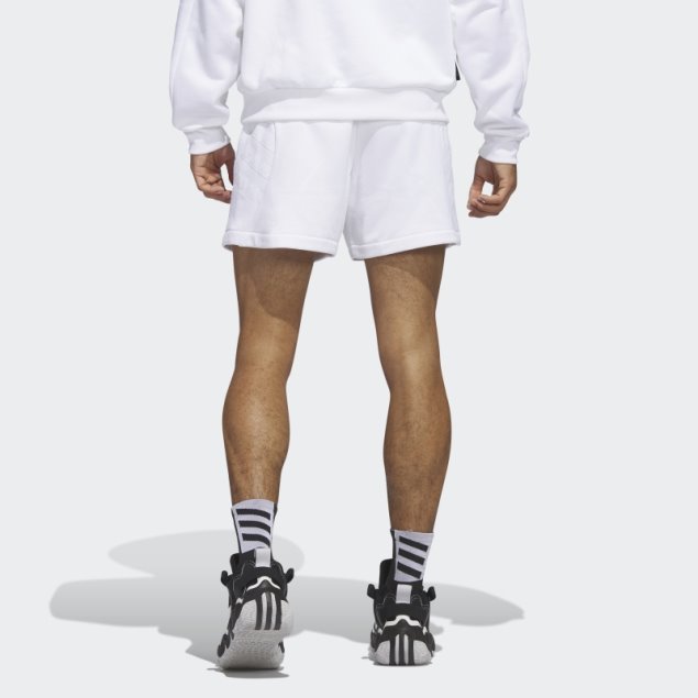 Pantalones Cortos De Viaje Harden Adidas Blanco