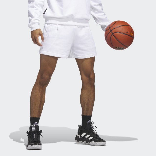 Pantalones Cortos De Viaje Harden Adidas Blanco