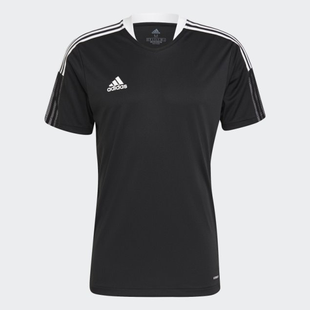 Camiseta De Entrenamiento Adidas Tiro 21 Negra