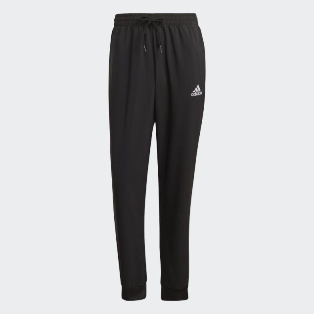 Pantalones Adidas Aeroready Essentials Stanford Tapered Cuff Con Logo Pequeño Bordado