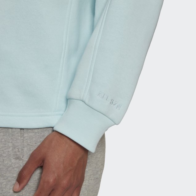 All Szn Fleece Sudadera Con Capucha Azul Adidas