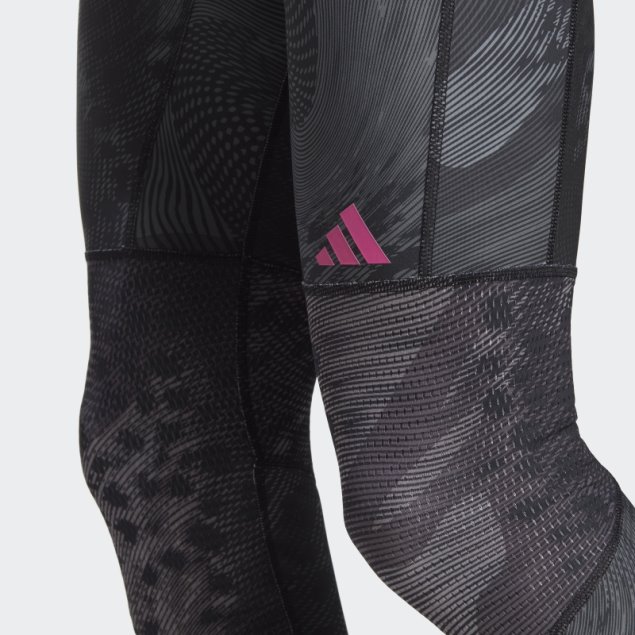 Adidas Adizero Saturday Leggins Largos Gris