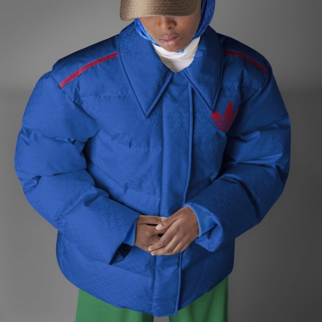 Chamarra Acolchada Adicolor Heritage Now Monogram Adidas Real