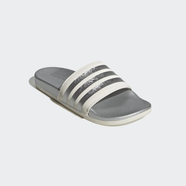 Chanclas Adidas Adilette Confort Plata