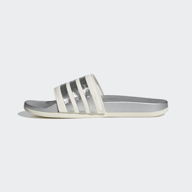 Chanclas Adidas Adilette Confort Plata