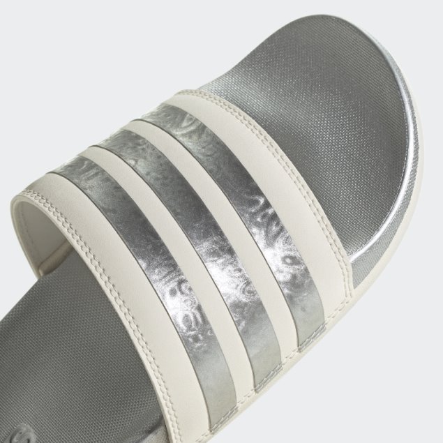 Chanclas Adidas Adilette Confort Plata