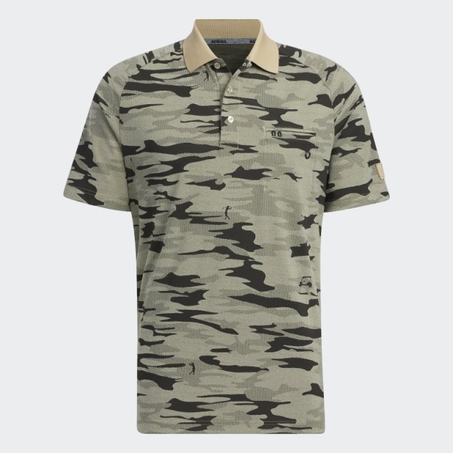 Polo De Camuflaje Go-to Adidas De Cáñamo
